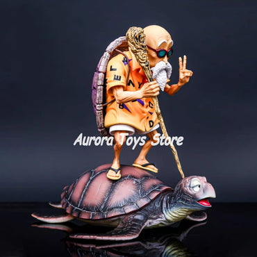 23.5cm/9.25in Anime Dragon Ball Z Figure Kame Sennin Action Figure Pvc Master Roshi Statue Collection Model Toys Gifts