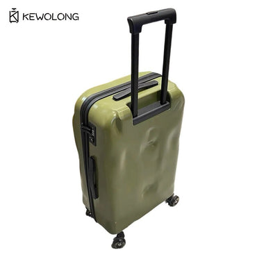 Crash luggage Italy Design Broken Zipper Suitcase With TSA Lock Zshow Brand Vintage Grunge Luggage