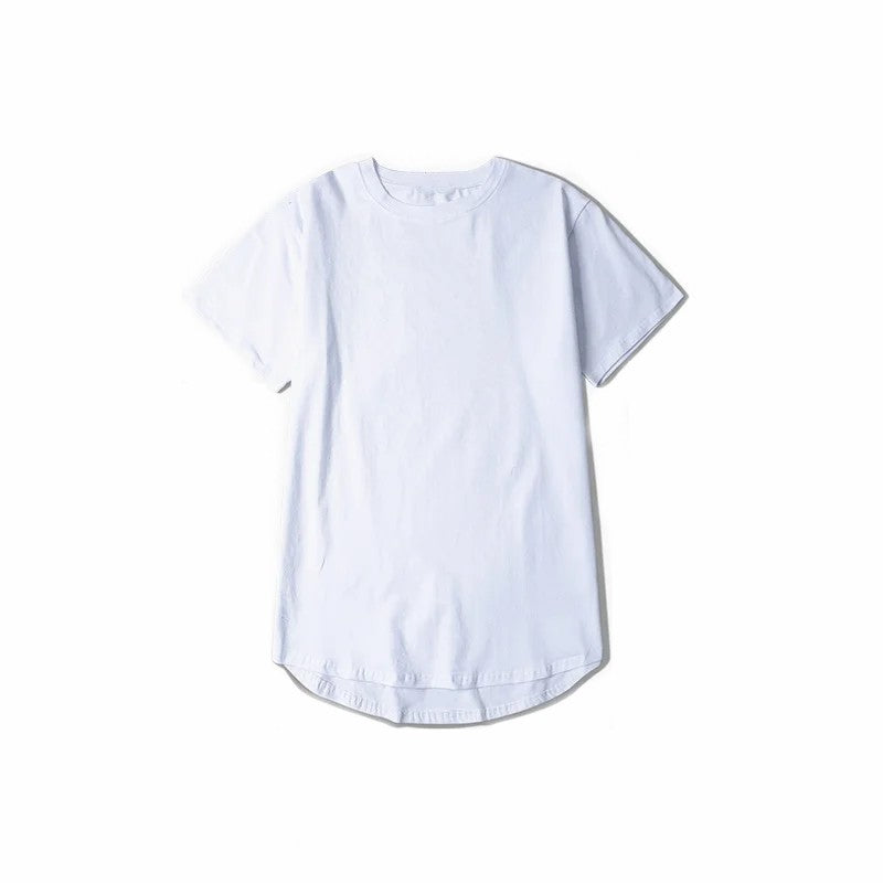 2025 MRMT High Street Arc Hem Mens T Shirt High Quality Cotton Men T-Shirt Lengthened Over Size Man Tops Tees For Male Tshirt