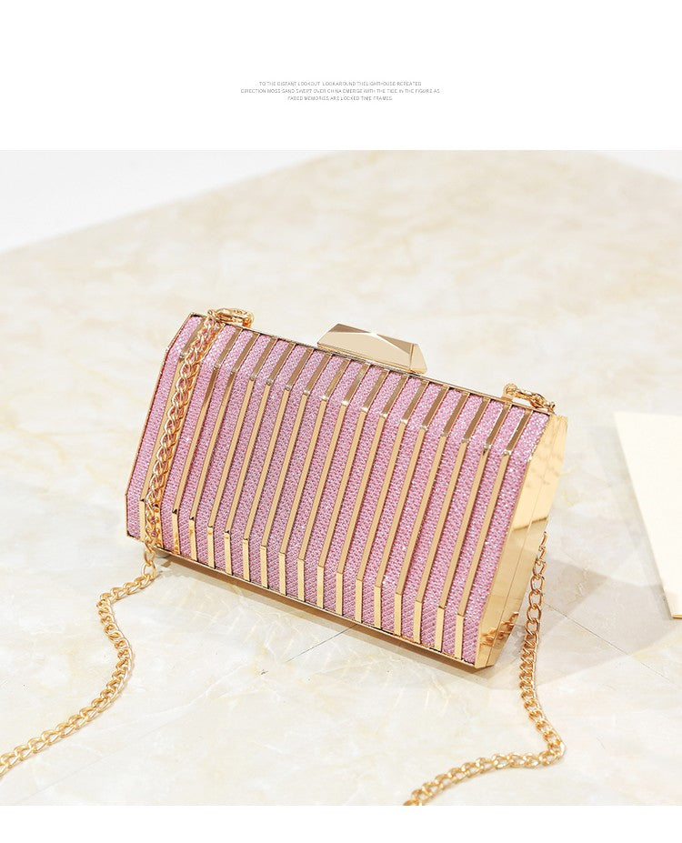 pink Women Evening Bag Black/Silver Wedding Party Bags Diamond Rhinestone Clutches Crystal Bling Gold ladies Clutch Bags Purses