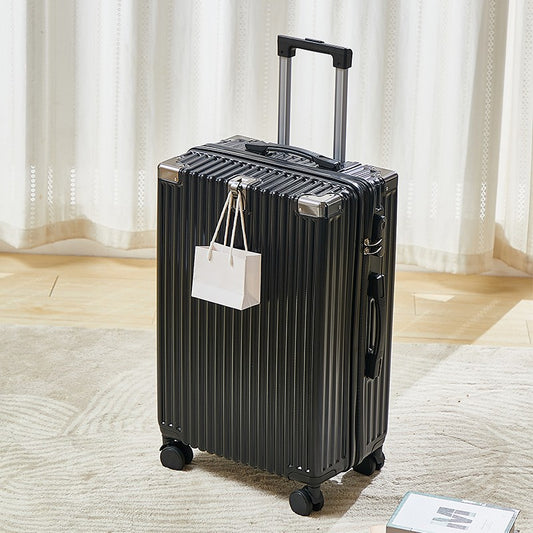 Modern Carry on Trolley CaseCustom Large 20/22/24/26/28 Inch PC ABS Luggage with Combination Lock Wholesale Prices Suitcase