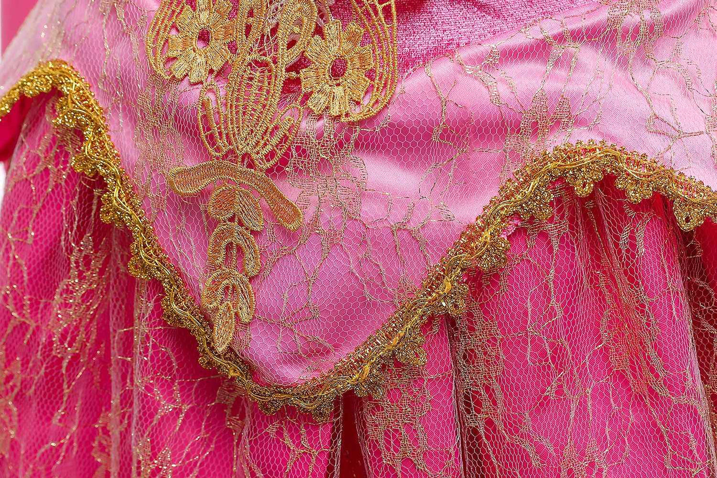 Sleeping Beauty Aurora Princess Halloween Cosplay Dress Off Shoulder Gift Carnival Party Fancy Princess Lace Dress