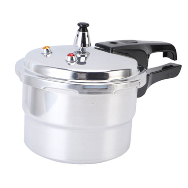 Pressure Cooker 3L Explosion Proof Aluminum Stovetop Fast Cooking Canning Cooker Pot with Steam Rack for Kitchen