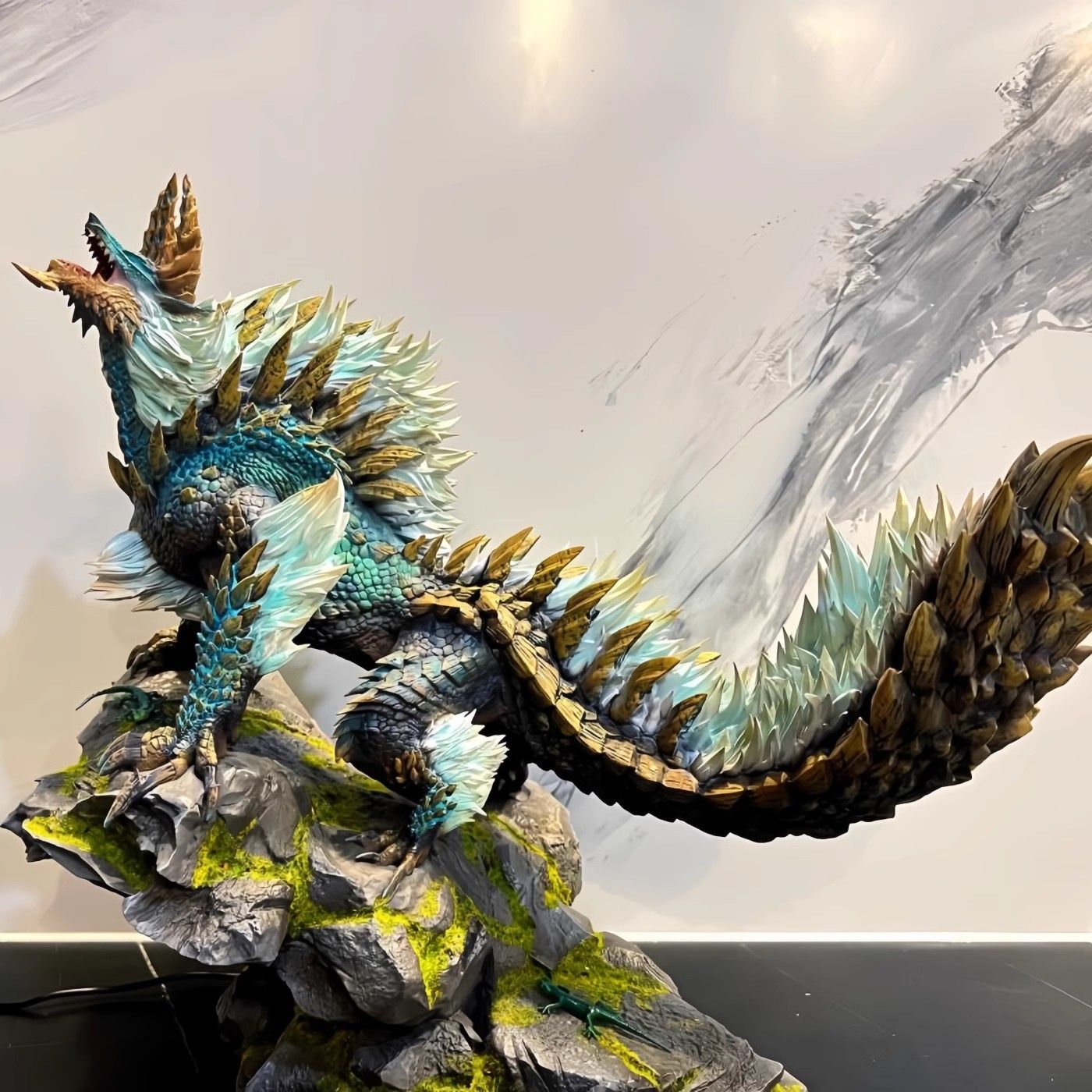 2024 Monster Hunter Anime Figura Gore Magala Figuras Gulong Juvenil Estatueta Modelo Estátua Boneca Coleção Decoração Brinquedos de Presente