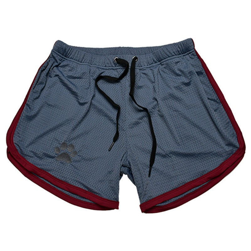 Men Gym Fitness Shorts Bodybuilding sports Jogging shorts Male 2022 Summer Cool Breathable Mesh casual men Shorts Sweatpants