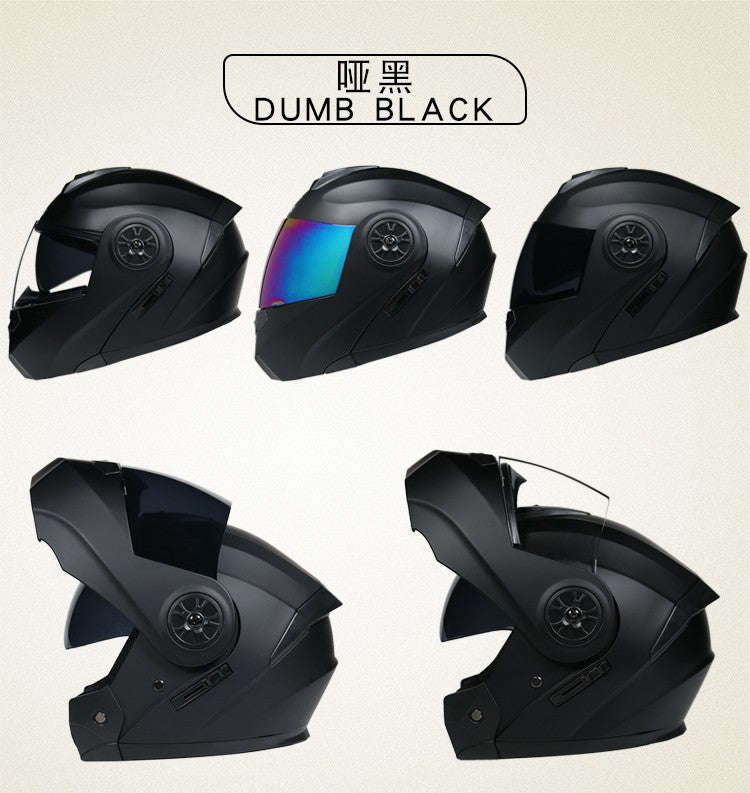 Capacete de Moto Modular Articulado para Corrida DOT Aprovado com Viseira Interna Dupla Voyage