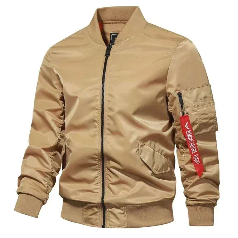 Bomber Jacket Men Winter Autumn College Camouflage Jackets Men Motorcycle Coat Windproof Army Pilot Military Jacket Streetwear