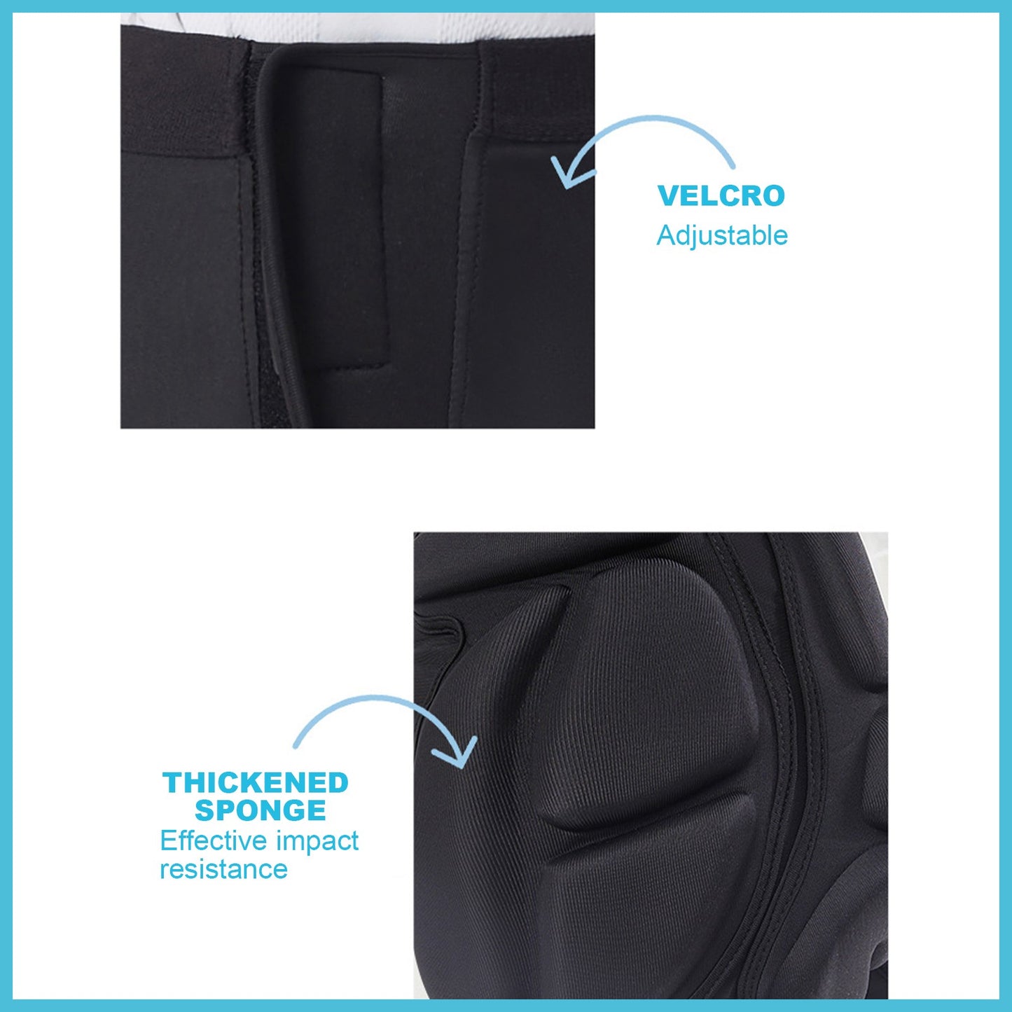 protective padded shorts for kids