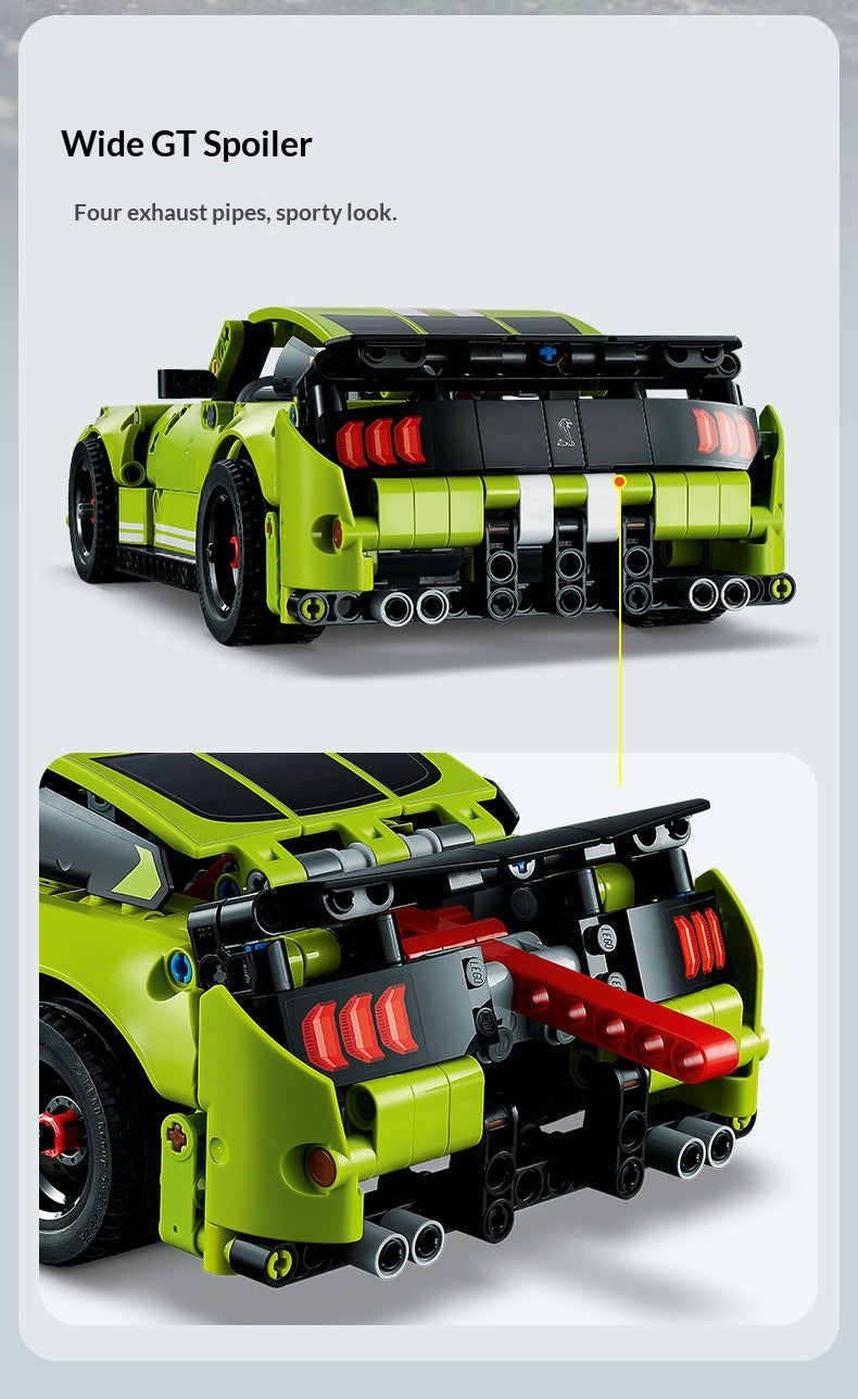 LEGO Building Blocks Mechanical Series 42138 Ford Mustang Splicing Block Toy Children's Toy Gift