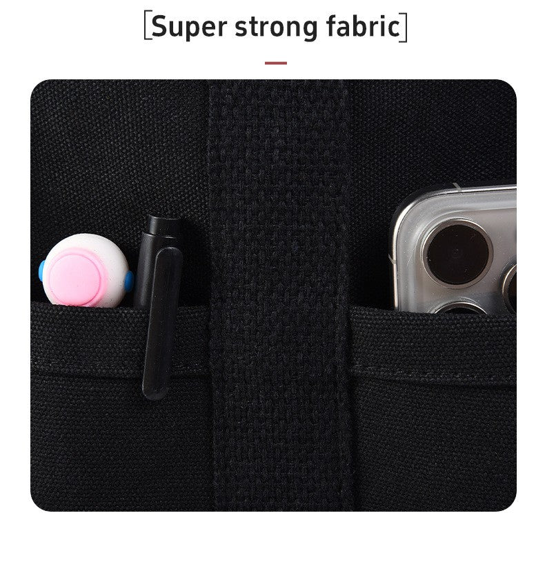 Multi Pocket Women's Canvas Handbag Large Capacity Casual Tote Bag Shopper Shoulder Bag For Female Mummy Bag