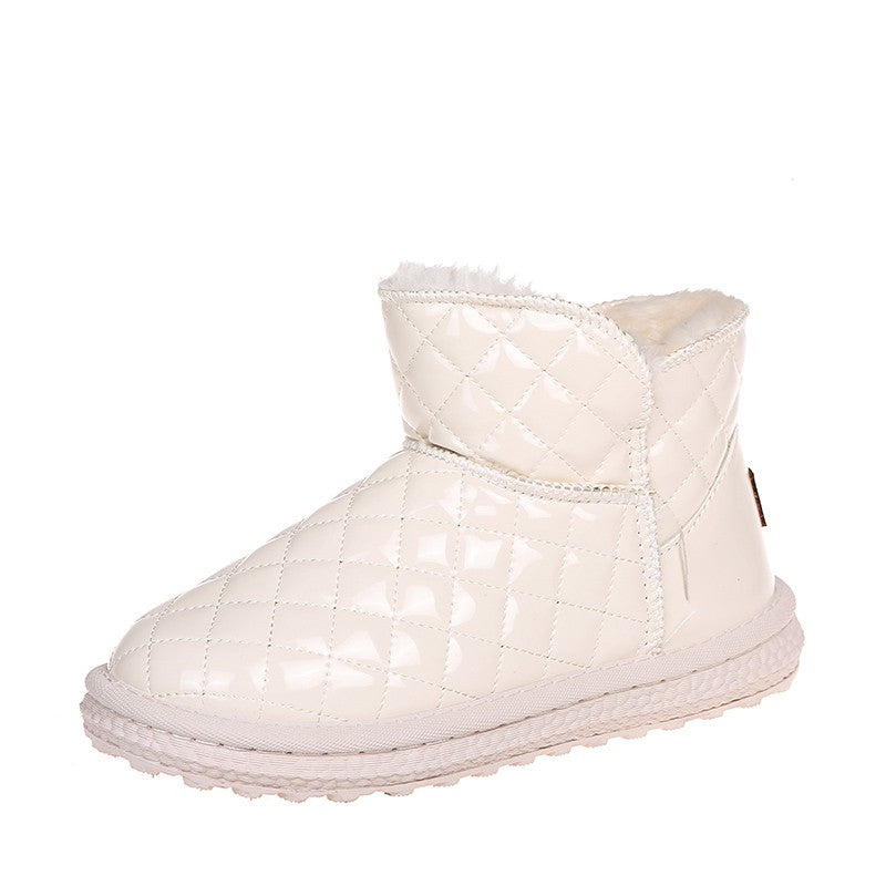 Women's snow boots winter warm plush boots women's winter casual shoes women's ankle boots platform shoes