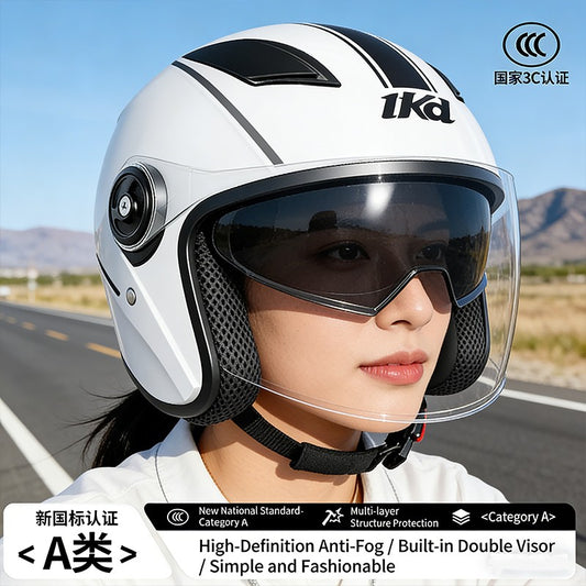 3C Certification A Class Adult Motorcycle Helmet Multi-layer Protection of Electric Scooter Helmet