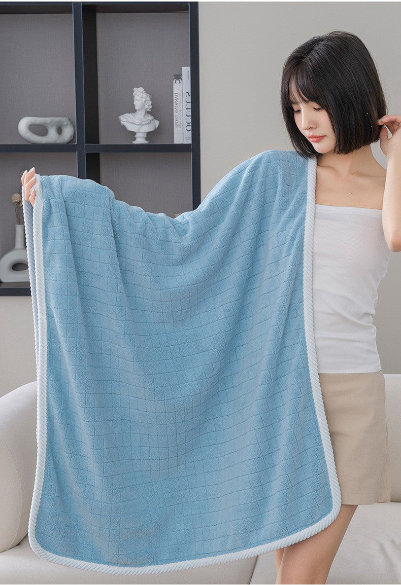 Super Large Baths Towels High quality thicken Coral velvet bath towel Soft Comfort super Quick Absorbent Bath Towel 80x150cm