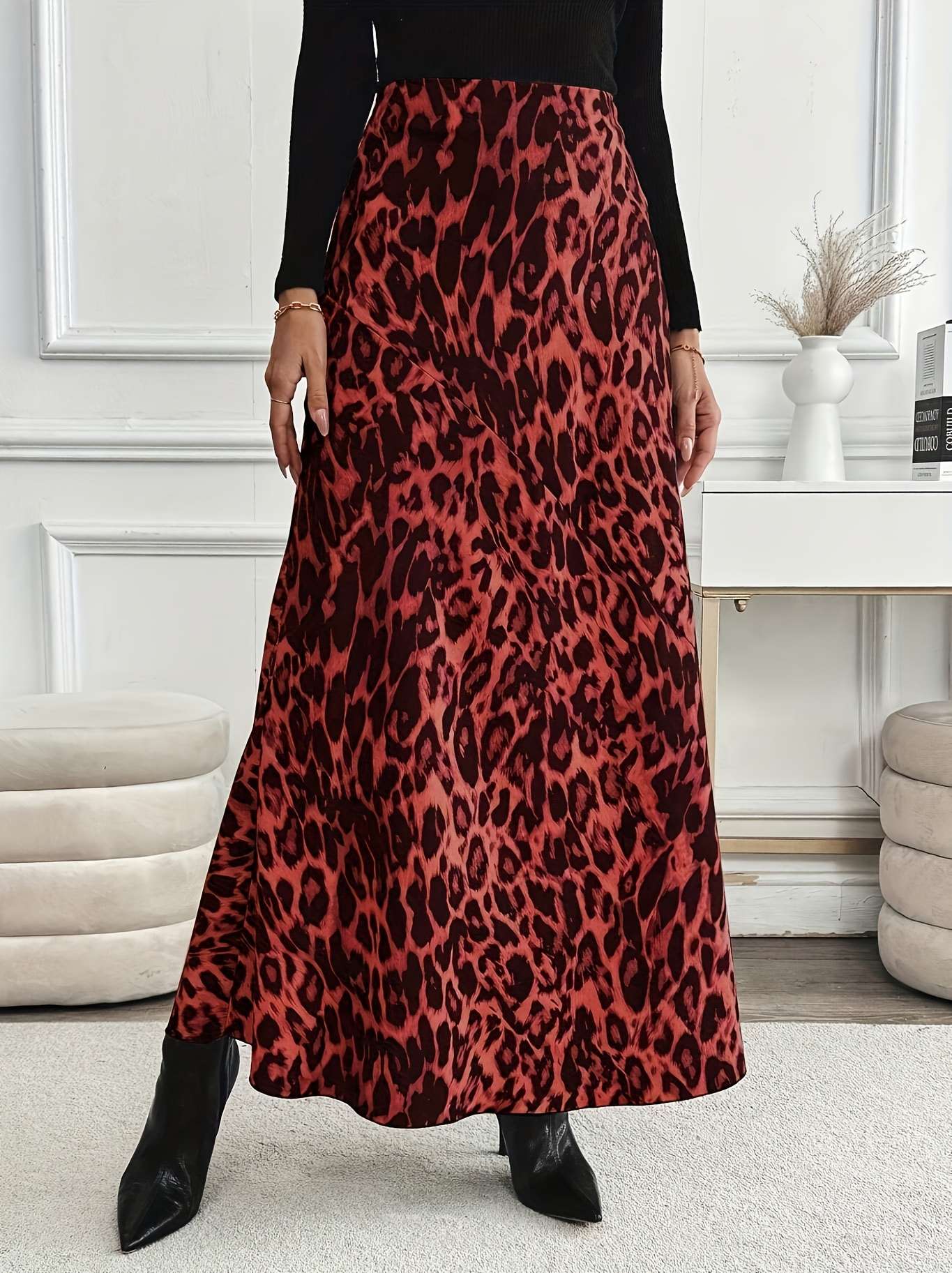 Women Plus Size Autumn Skirt