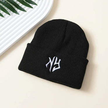 Winter Hats Unisex Beanies Knitted Caps For Men Autumn Cycling Bonnet Outdoor Ski Warm Cap Male Female Fashion New York Cold Hat