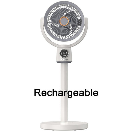 USB Charge-in Use Air Circulation Fan Household Electric Fan Turbine Silent Convection Floor Fan Timing, Operated Mini Fan
