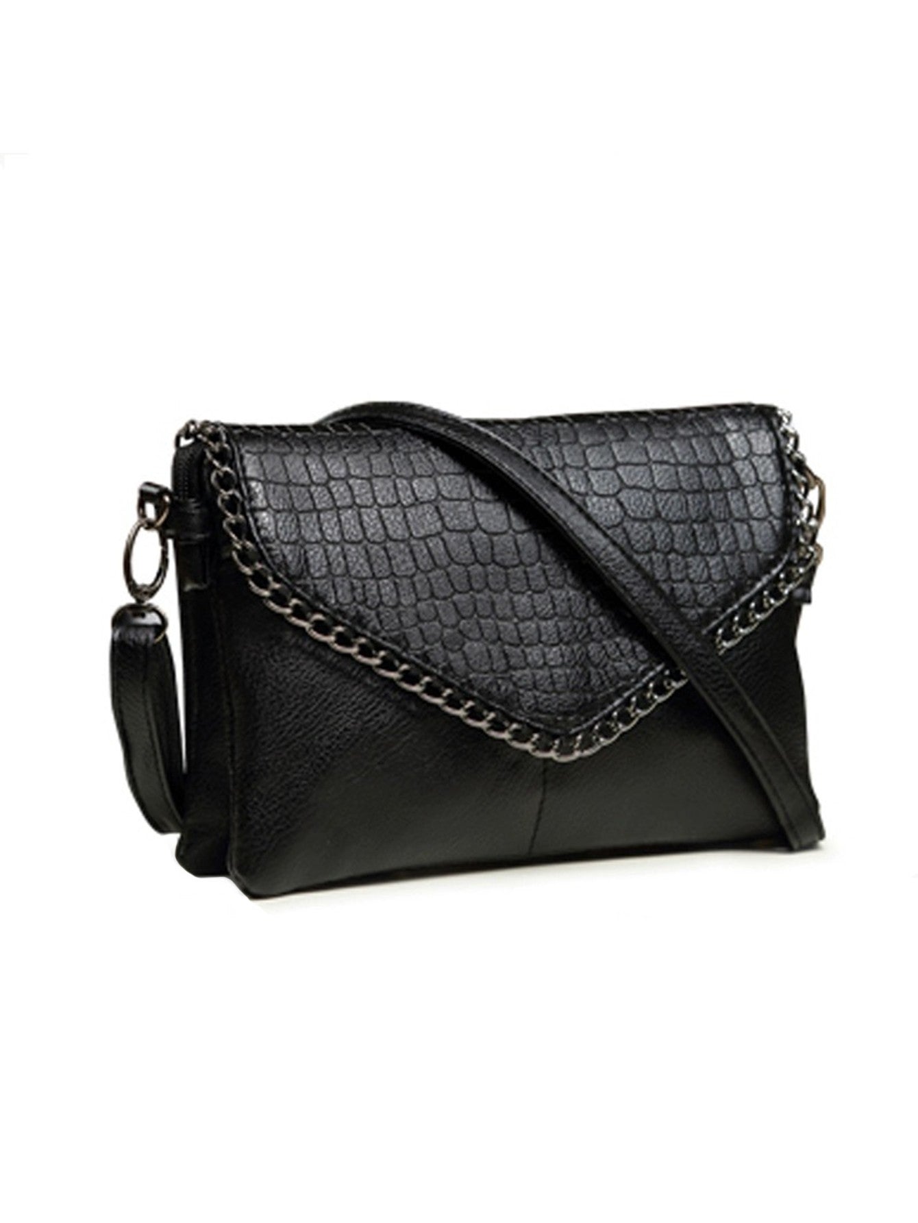 Niche Design Chain Solid-Color New Style Women's Crossbody & Shoulder Bag