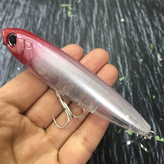 17g Surface Pencil Fishing Lures Walk the Dog Floating Wobbler Laser Artificial Bait for Trout Bass Seawater Swimbait Supplies