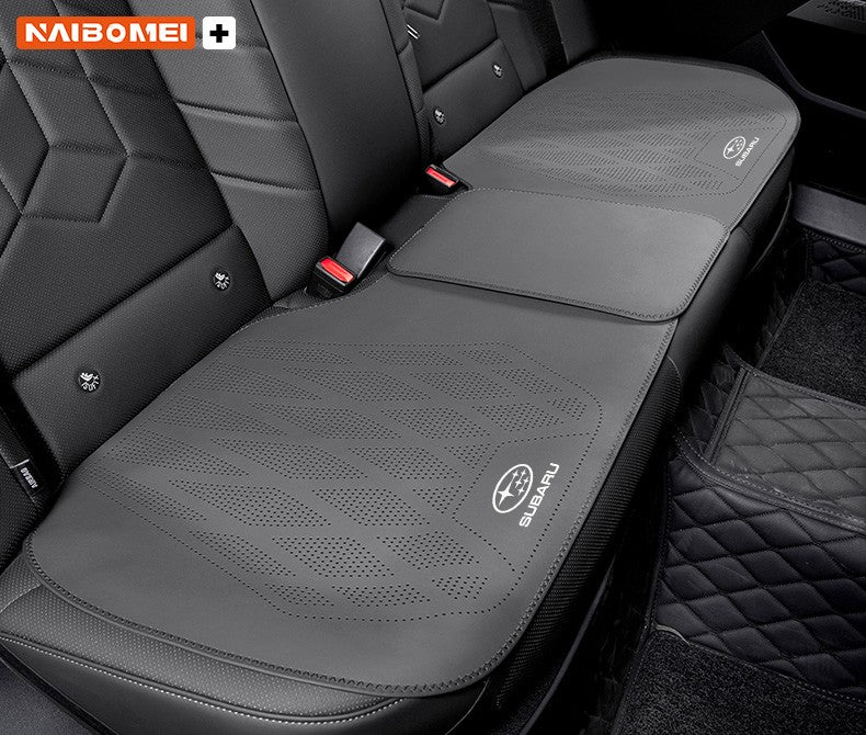 Almofada de Assento Ventilada de Couro para Carro Capa de Assento para Subaru STI Brz Wrx Xv Ascent Forester Outback Impreza Legacy Acessórios