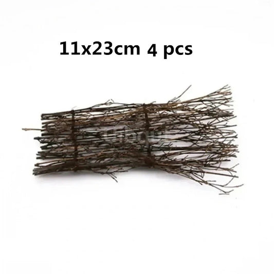 Vintage bamboo sushi dish seafood Decorative grass fence Japanese Korean plate Cuisine Sushi Boats Creative Exquisite Sushi Tool