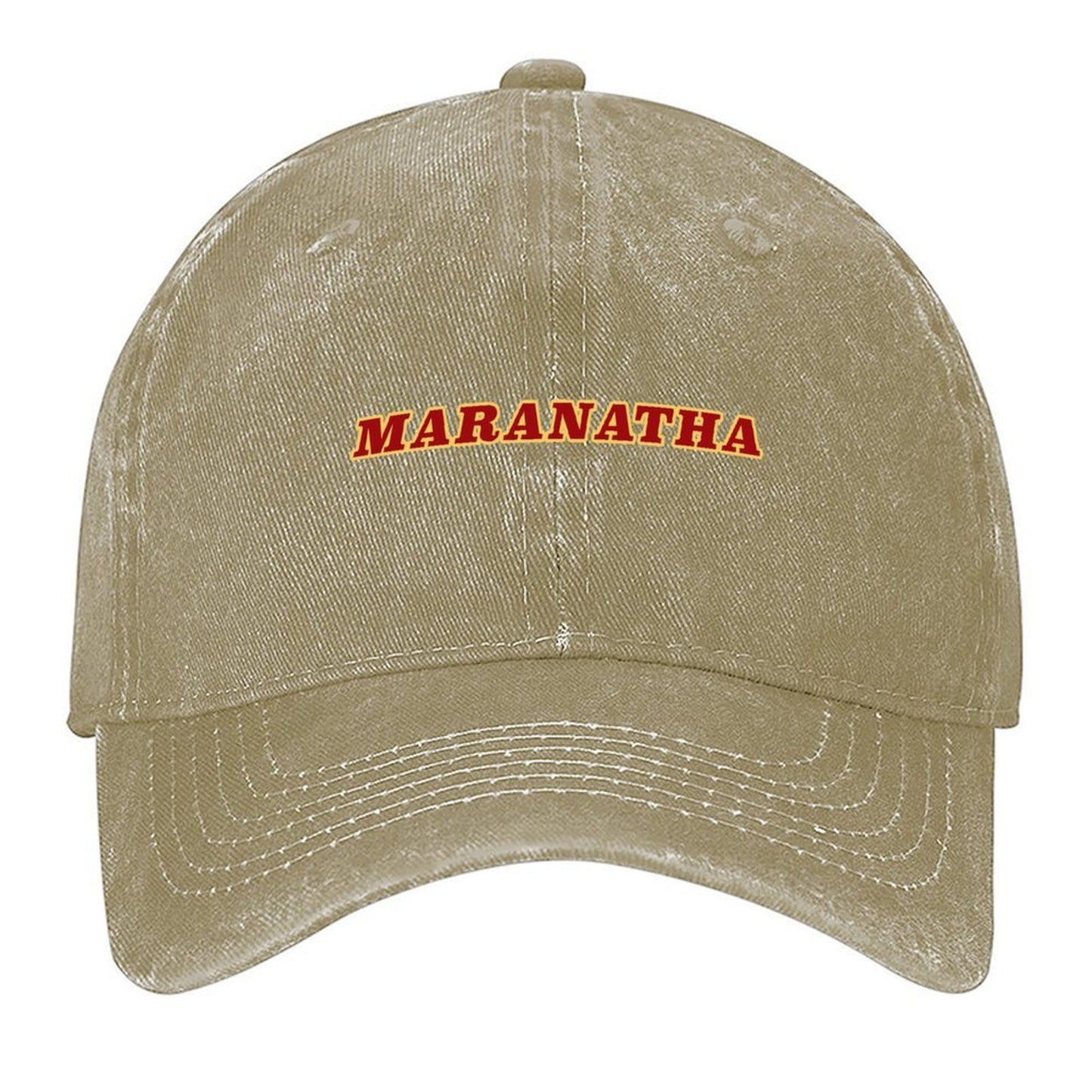 Boné de beisebol Maranatha Maranatha Boné militar Maranatha Chapéu de espuma masculina Chapéu de golfe masculino para mulheres e homens