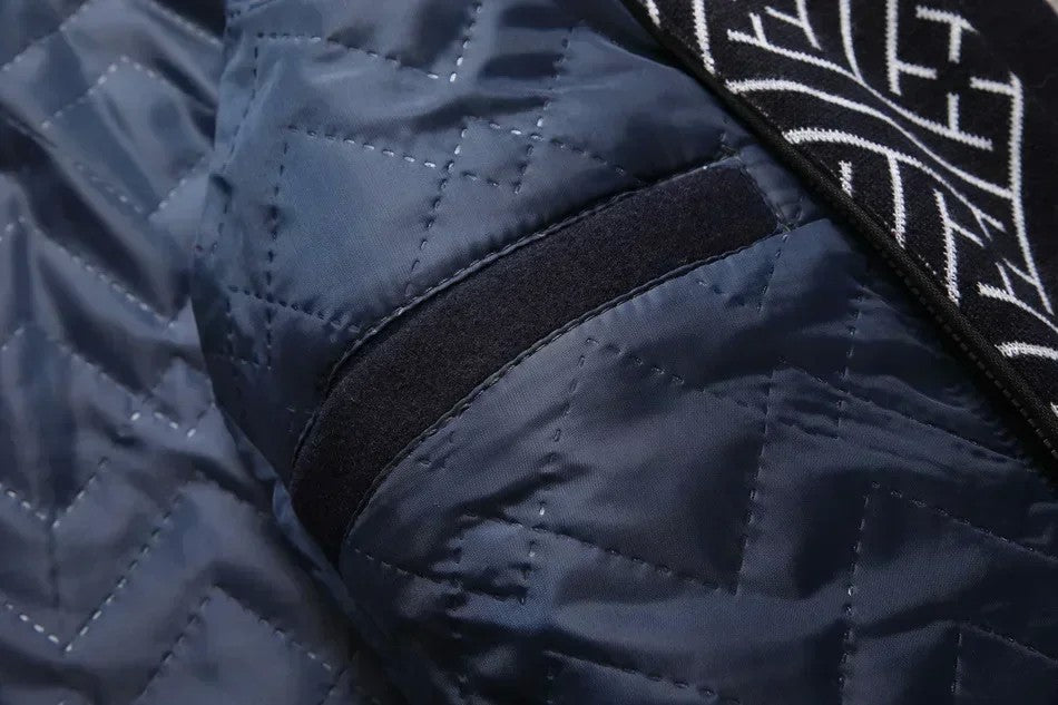 Fashion Middle Long Jacket Male Double Collar Zipper Coat Windbreak Woolen Overcoat Autumn Winter Wool Trench Coats