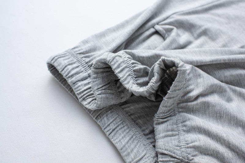 Modal Cotton Pajamas Suit Summer Men's Thin Loose Short-sleeved Shorts Nightwear Male Soft Breathable Homewear Sports Loungewear