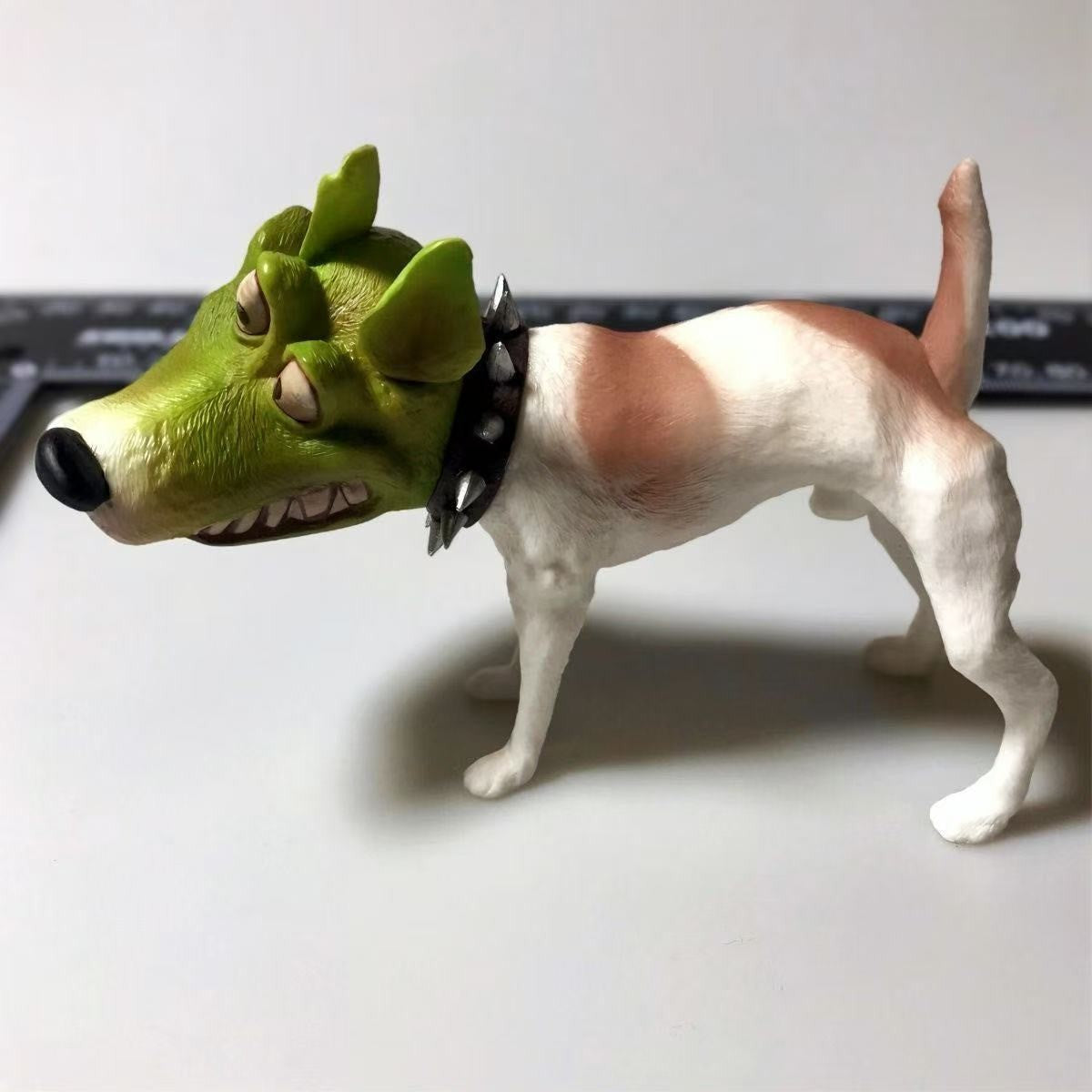 7cm The Mask Dog Action Figures Estátua Anime Figura The Mask Modelo Estatueta Decoração de Mesa Enfeites Presentes Infantis de Feriado Brinquedos