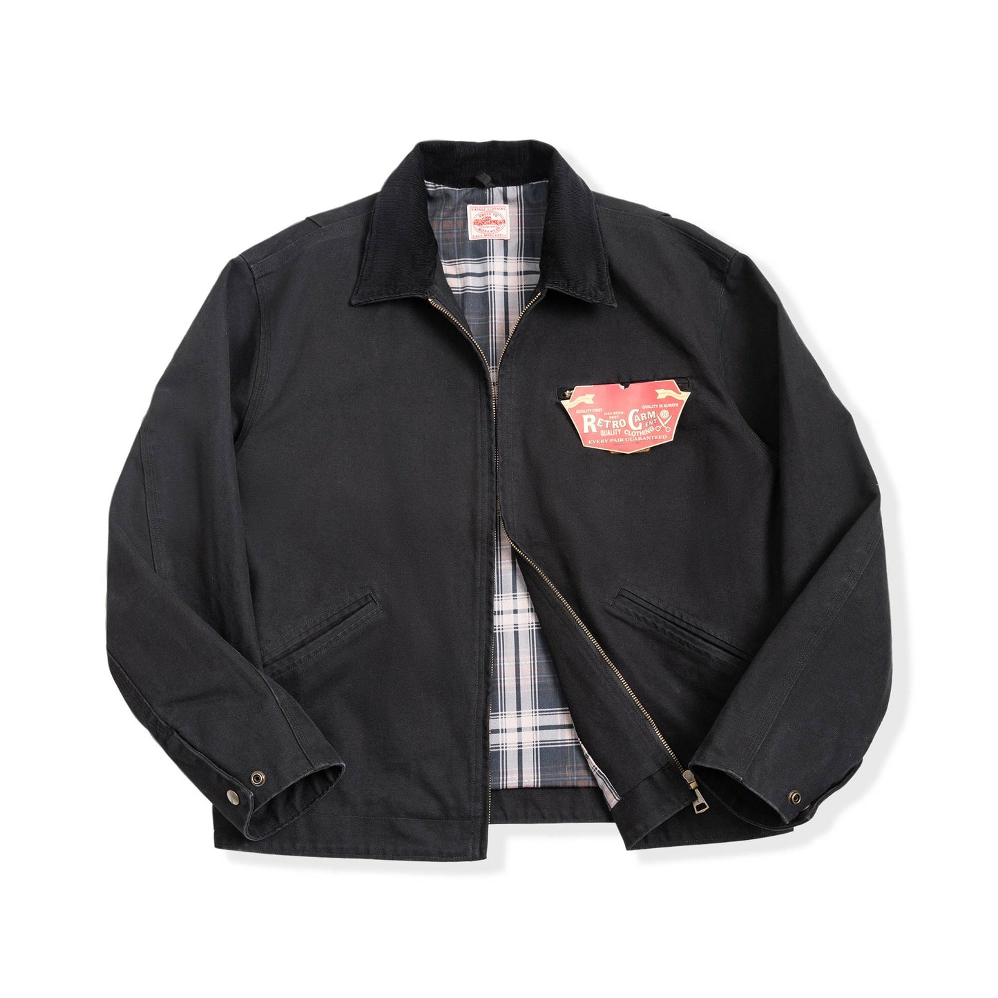Maden 2024 New Interstellar Same Style Tops Detroit Hunting Jacket J001 American Retro Lapel Street Jacket for Men's Spring