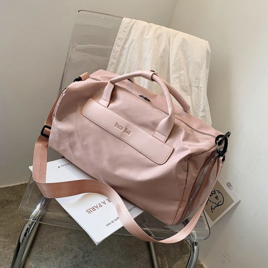 2024 New large Capacity Portable Handbag Leisure Fitness Sports Travel Bag Korean Fashion Receive Gym Bag