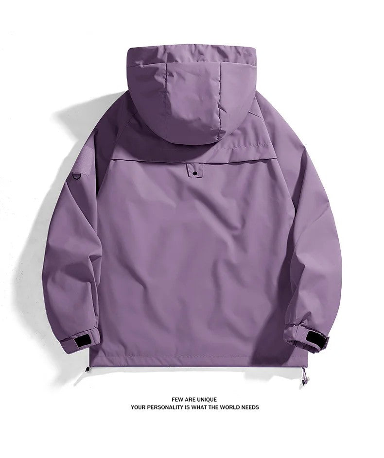 Unisex Outdoor Waterproof Jacket Windbreaker Coat Autumn Breathable Fishing Camping Windproof Jackets Men Women Clothing