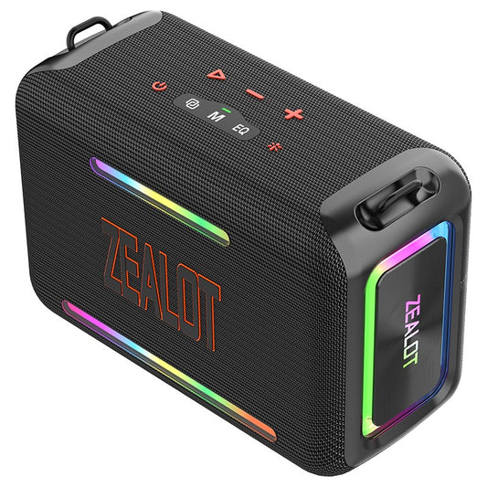 ZEALOT-S95 Waterproof Portable Bluetooth Speaker, Wireless Outdoor Boombox, SubwooferTriple Passive Radiators, Deep Bass,120W