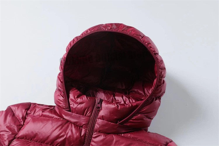 Women Ultra Lightweight Packable Long Puffer Jacket 2023 New Autumn Winter Warm Hat Detachable Hooded Female Coat Parka 5XL 7XL