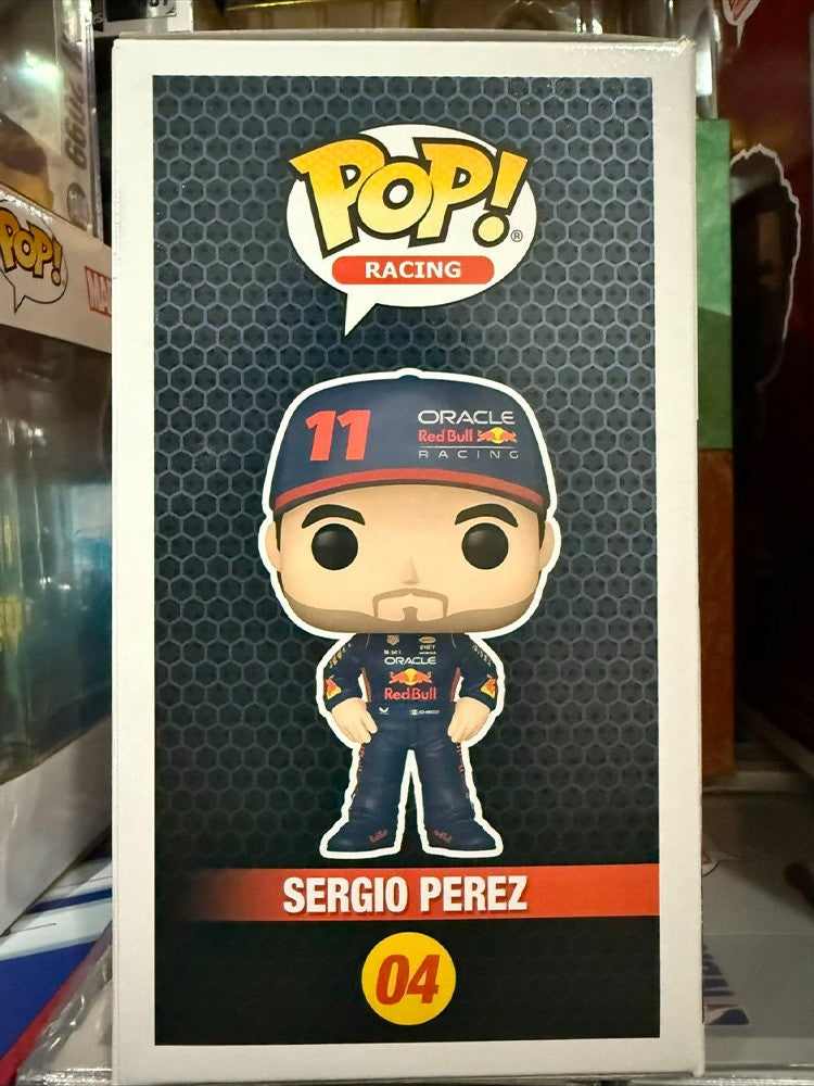 Red Bull Racing Team Ação de Corrida Funko Pop Max Verstappen Ornamento Senna Modelo Brinquedos Perez Decoração Coleção Boneca Presentes