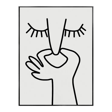 Abstract Humour Bad Smell Funny Bathroom Poster Black White Prints Canvas Painting Wall Art Pictures WC Toilet Room Decor