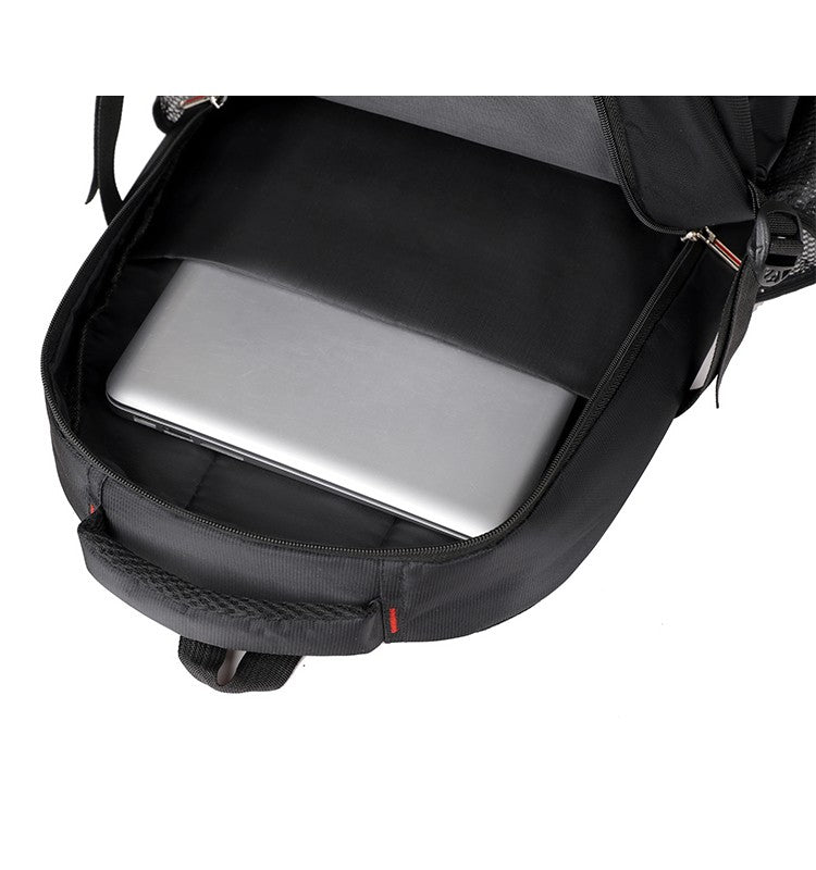 Mochila de Grande Capacidade - Mochila Masculina Espaçosa, Durável e Estilosa, Perfeita para Viagens de Negócios, Lazer e Uso Diário, Su