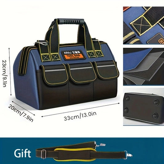 Bolsas de Ferramentas Multifuncionais AIRAJ 1680D Oxford Pano Bolsas de Eletricista Impermeáveis e Resistentes ao Desgaste Bolsas de Armazenamento de Alta Capacidade