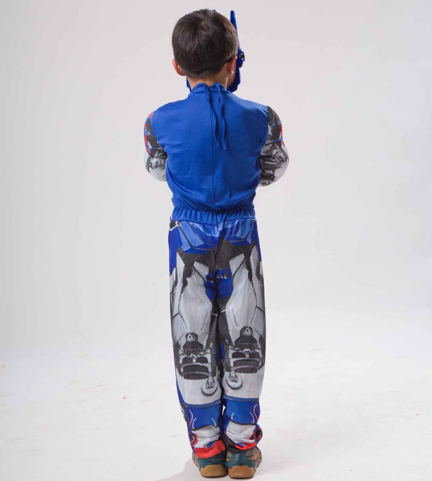 Boys Optimus Muscle Prime Fancy Dress American Boy Superhero Purim Halloween Book Week Child Captain Costume