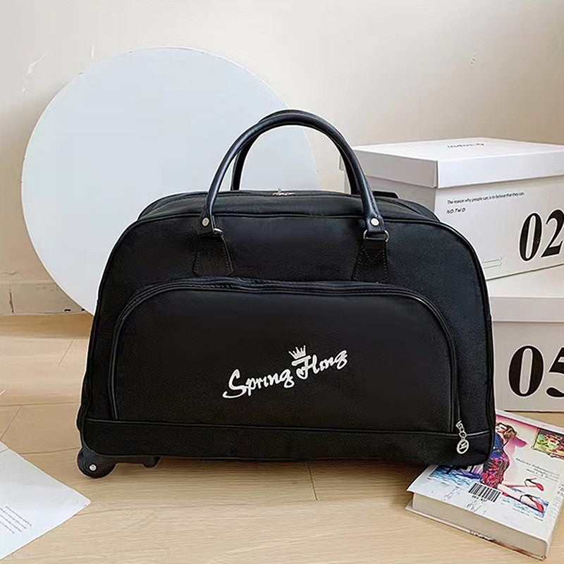 Large Capacity Trolley Bag Portable Waterproof Travel Suitcase Wheeled Bags Unisex Luggage With Wheels Oxford Carry-On Bags