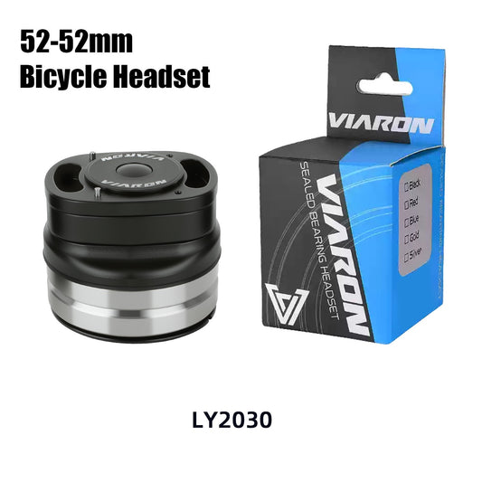 VIARON Bike 52-52mm Hidden Routing Bowl Group Inner Cable Routing Frame Straight Tapered 28.6mm 39.8mm Bowl Group Hidden Headset