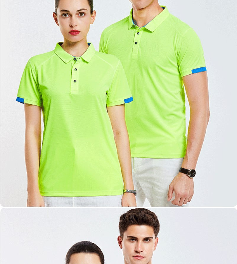 Casual Sports Quick-drying Lapel Short-sleeved POLO Shirt Cycling Suit Fitness Suit For Men