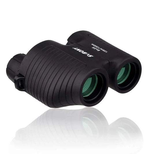 SVBONY 8x25 SV10 Binoculars Compact Fixed Focus Mini Portable Telescope Multi-coated Porro Prism for Outdoor Spoorts Games F9323