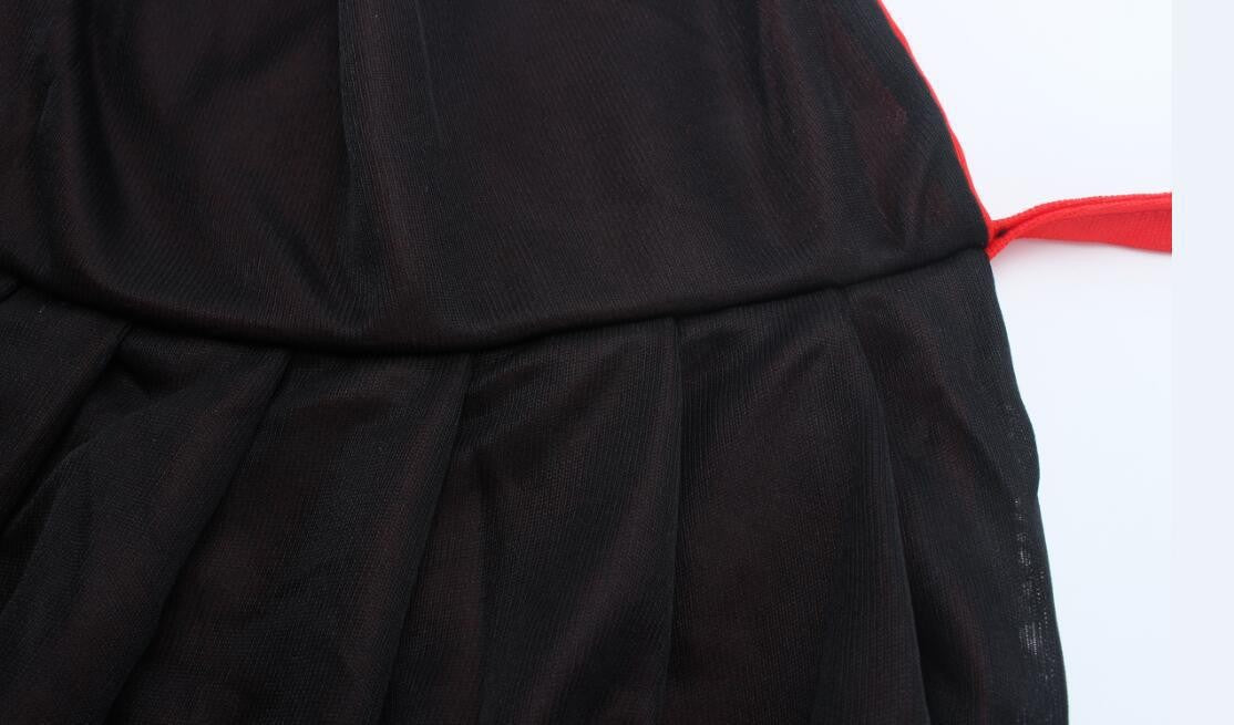 Halloween Women Men Clothes Cosplay Costume Adult Stand Collar Hooded Cape Black Red Reversible Cap Vampire Halloween Party
