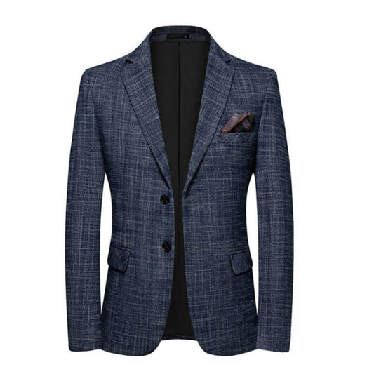 2025 Men's Slim Fit Business Casual Blazer High Quality Fashion All-in-One Banquet Korean Style Handsome Trend for All Seasons