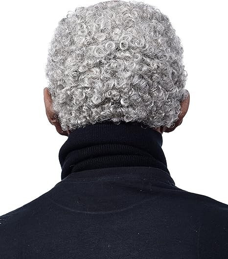 Black Elderly Woman Man Mask Wrinkle Full for Head Mask Grandpa/Grandma Face Novelty Mask Halloween Party Cosplay Props Supplies
