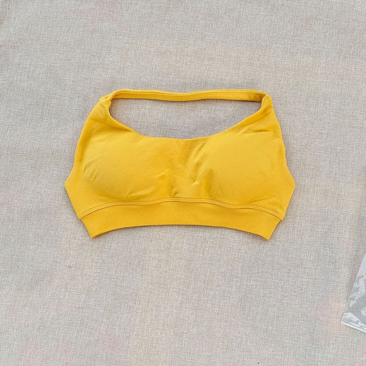 DF halter Neck Woman Sports Crop Bra Comfortable gym bra Running Bra workout Sportswear