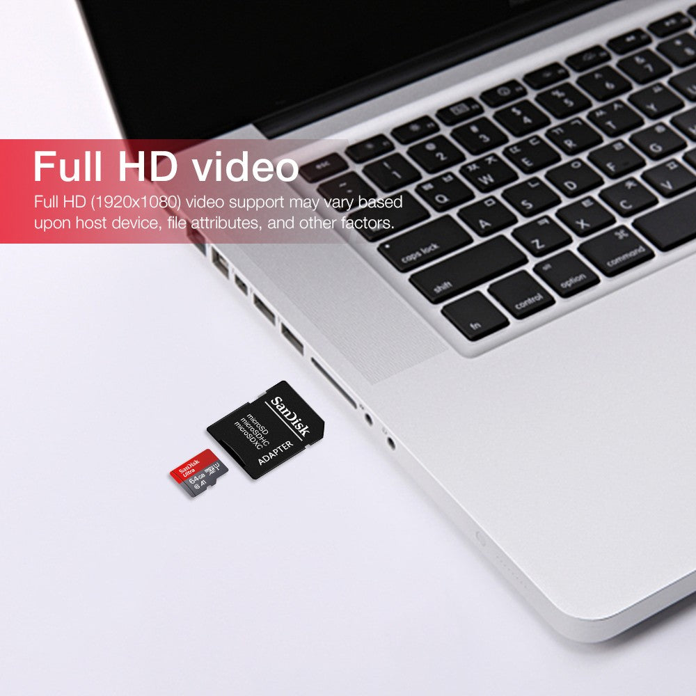 Cartão Micro tf SD Sandisk Ultra SD 128 GB 32 GB 64 GB 256 GB, Cartão de Memória Flash SD/TF 32 64 128 GB miniSD para Celular