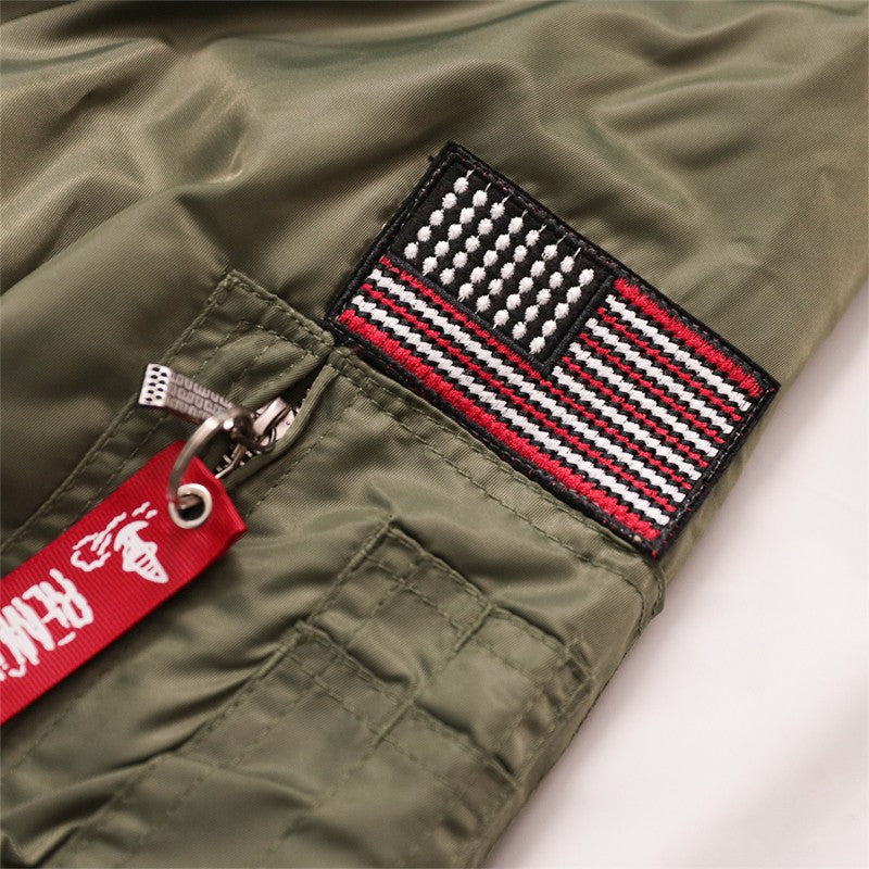 TOP GUN CWU-45P Plus Size Waterproof Outdoor Motorcycle Puffer Black Bomber Varsity Jacket Men Womens Thick Winter Coat