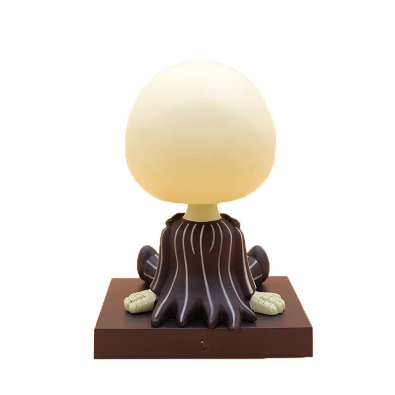 O Pesadelo Antes do Natal Boneco de Ação Deluxe Jack Skellington 12 Rostos Jack Jack Cadeira Versão Modelo Brinquedo Presente Decoração