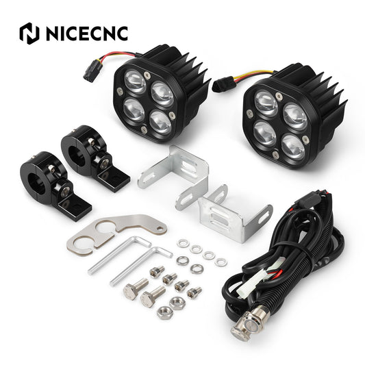 NICECNC For Yamaha Tenere 700 2019-2024 2020 2021 2022 2023 Motorcycle Led Auxiliary Light Additional lights Front Lighting Kit